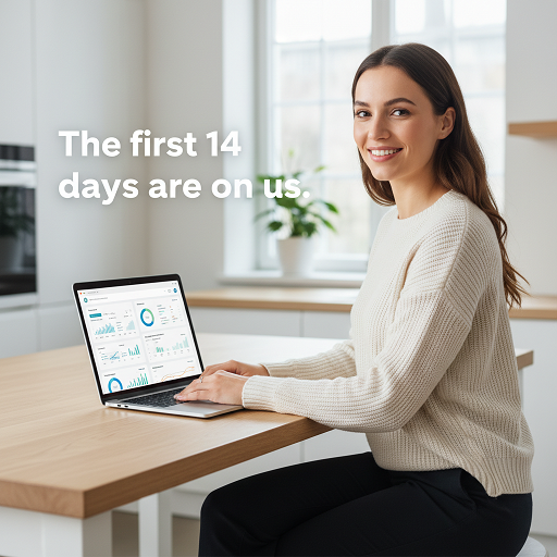 The first 14 days are on us