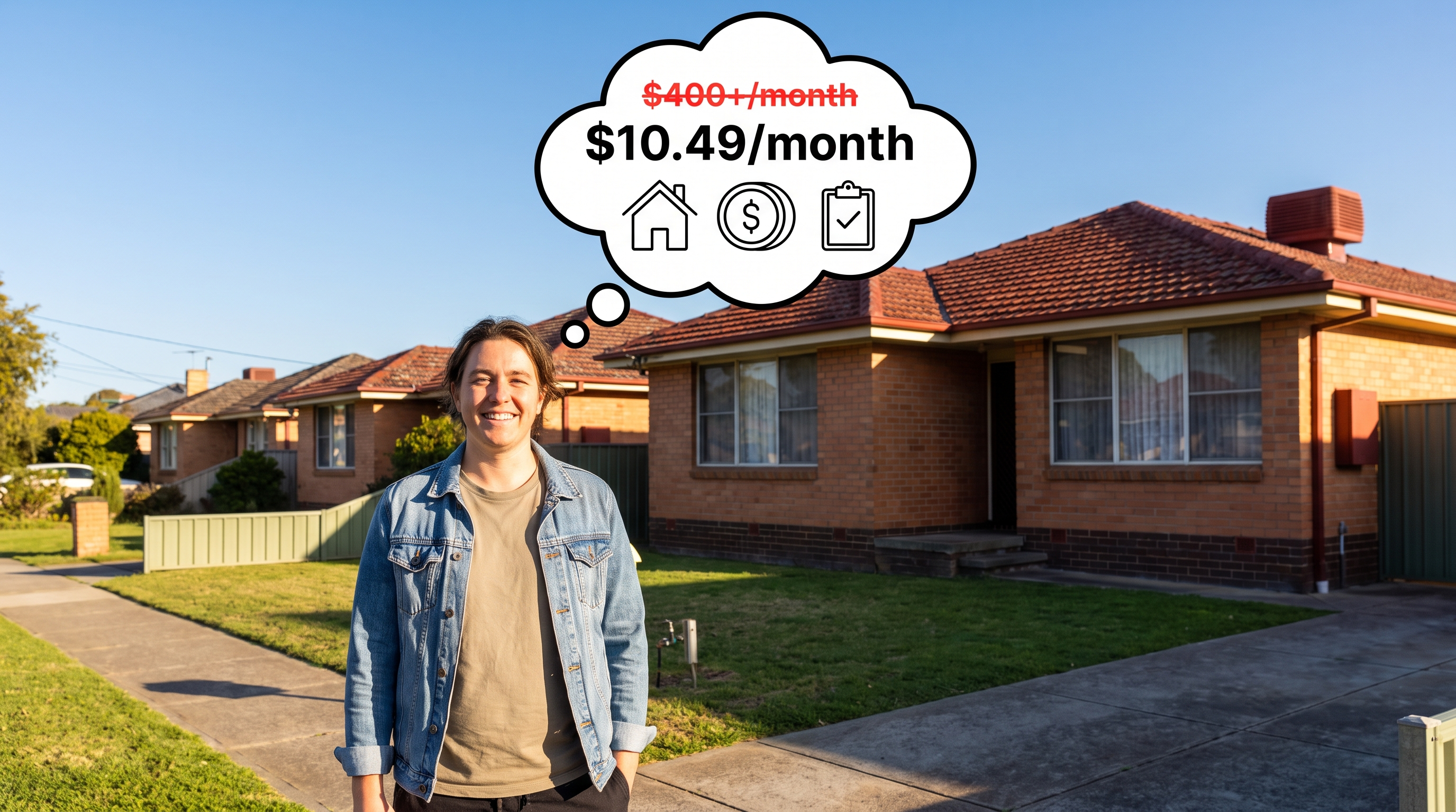 Landlord comparing agency fees to RentingSmart's $10.49 monthly cost.