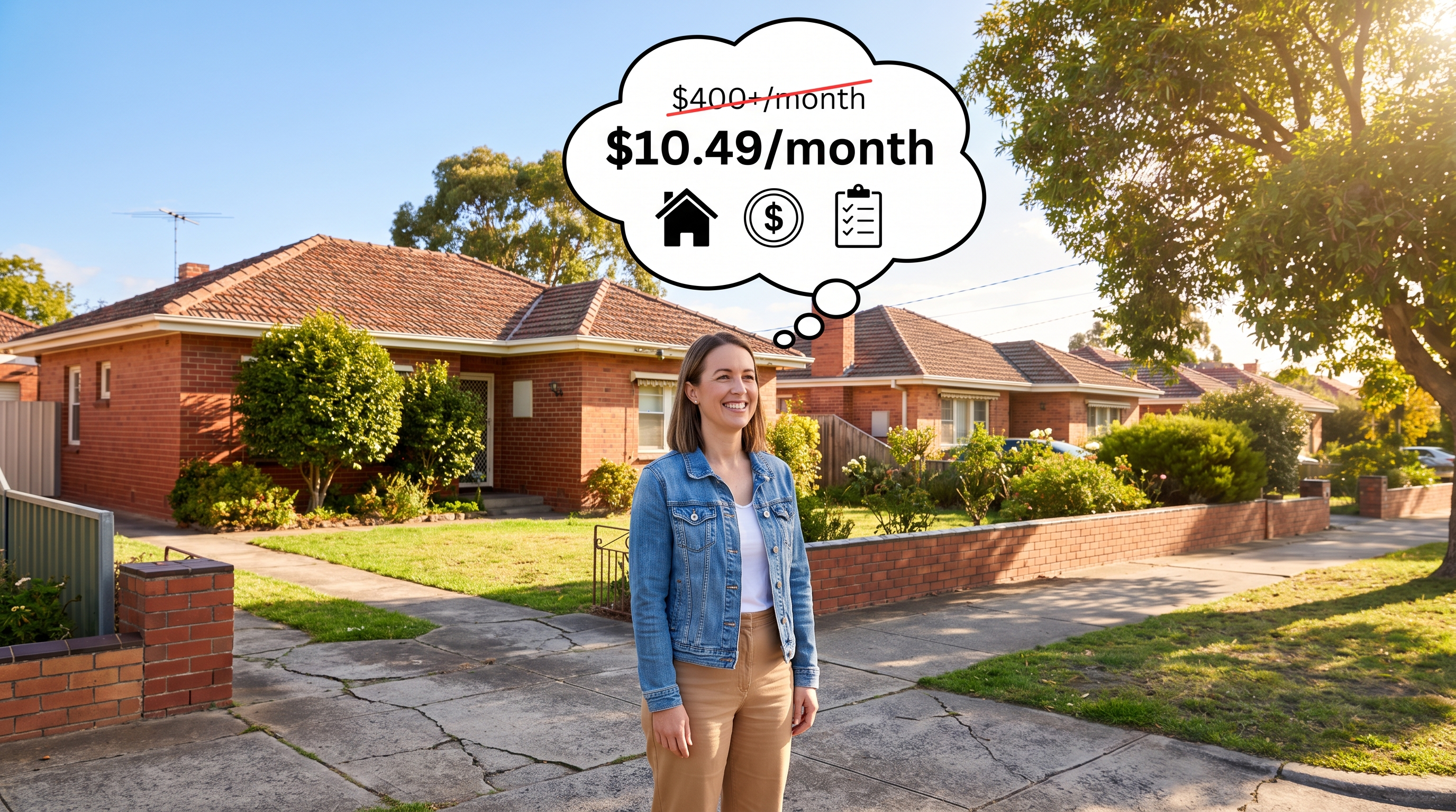 Landlord comparing agency fees to RentingSmart's $10.49 monthly cost.